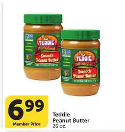 Albertsons Teddie Peanut Butter offer
