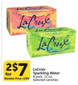 Albertsons LaCroix Sparkling Water offer