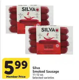 Albertsons Silva Smoked Sausage offer