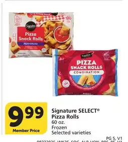 Albertsons Signature SELECT Pizza Rolls offer