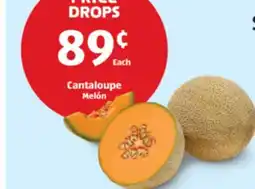 Aldi Cantaloupe Melón offer