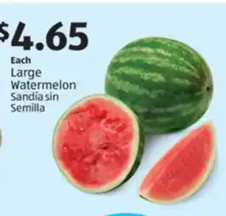 Aldi Large Watermelon offer