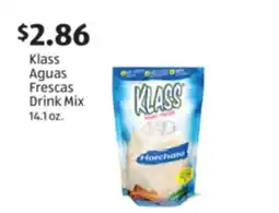 Aldi Klass Aguas Frescas Drink Mix offer