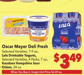 Vallarta Supermarkets Oscar Mayer Deli Fresh offer