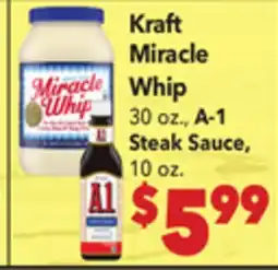 Vallarta Supermarkets Kraft Miracle Whip offer