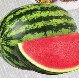 Vallarta Supermarkets Whole Seedless Watermelon / Sandia sin Semilla Entera offer