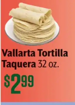 Vallarta Supermarkets Vallarta Tortilla Taquera offer