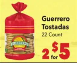 Vallarta Supermarkets Guerrero Tostadas offer