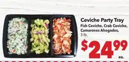 Vallarta Supermarkets Ceviche Party Tray offer
