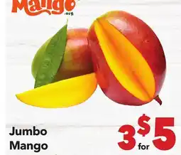 Vallarta Supermarkets Jumbo Mango offer