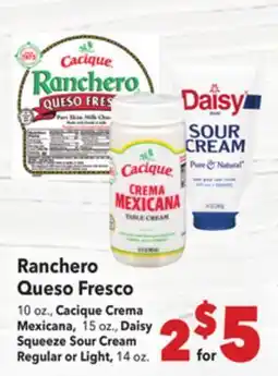 Vallarta Supermarkets Ranchero Queso Fresco offer