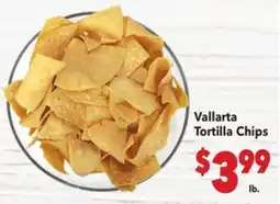 Vallarta Supermarkets Vallarta Tortilla Chips offer