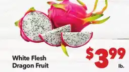 Vallarta Supermarkets White Flesh Dragon Fruit offer