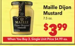 Vallarta Supermarkets Maille Dijon Mustard offer