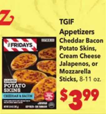 Vallarta Supermarkets TGIF Appetizers offer