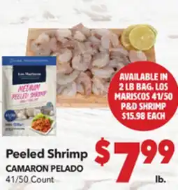 Vallarta Supermarkets Peeled Shrimp / CAMARON PELADO offer