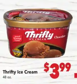 Vallarta Supermarkets Thrifty Ice Cream offer