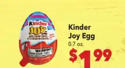 Vallarta Supermarkets Kinder Joy Egg offer