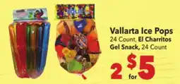 Vallarta Supermarkets Vallarta Ice Pops offer
