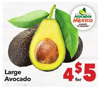 Vallarta Supermarkets Large Avocado offer