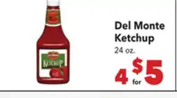 Vallarta Supermarkets Del Monte Ketchup offer