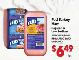 Vallarta Supermarkets Fud Turkey Ham /JAMON DE PAVO offer