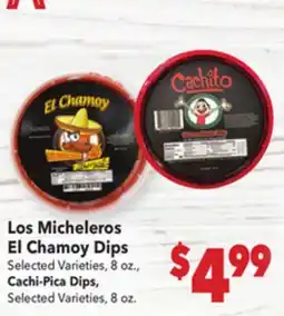 Vallarta Supermarkets Los Micheleros El Chamoy Dips offer