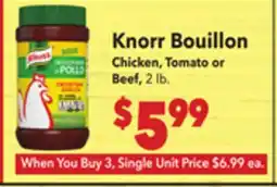Vallarta Supermarkets Knorr Bouillon offer