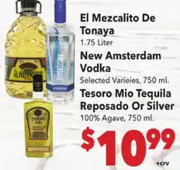 Vallarta Supermarkets El Mezcalito De Tonaya offer