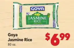 Vallarta Supermarkets Goya Jasmine Rice offer