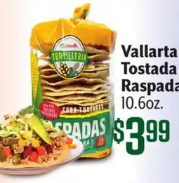 Vallarta Supermarkets Vallarta Tostada Raspada offer