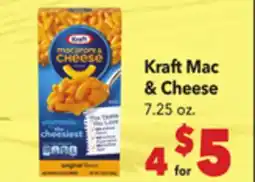Vallarta Supermarkets Kraft Mac & Cheese offer