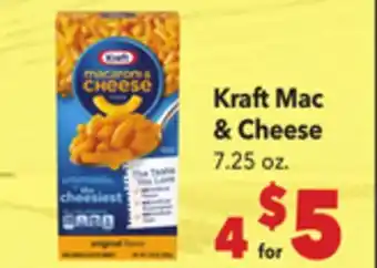 Vallarta Supermarkets Kraft Mac & Cheese offer
