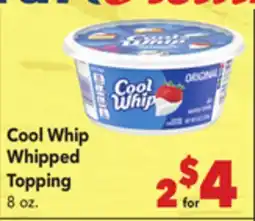 Vallarta Supermarkets Cool Whip Whipped Topping offer