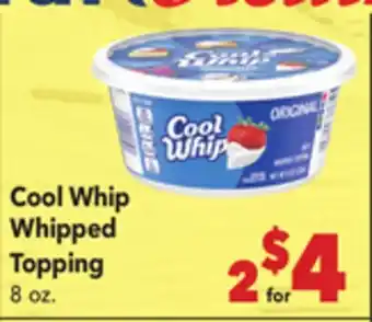 Vallarta Supermarkets Cool Whip Whipped Topping offer