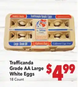 Vallarta Supermarkets Trafficanda Grade AA Large White Eggs offer
