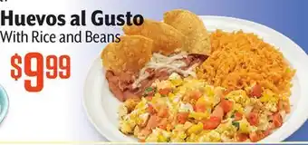 Vallarta Supermarkets Huevos al Gusto offer