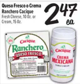El Super Fresh Cheese, 10 Oz. or Cream offer