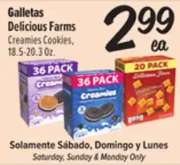 El Super Delicious Farms Creamies Cookies offer