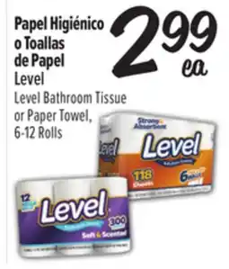 El Super Bathroom Tissue or Paper Towel,6-12 Rolls offer