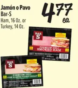 El Super Ham, 16 Oz. or Turkey, 14 Oz offer