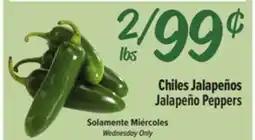 El Super Jalapeño Peppers offer