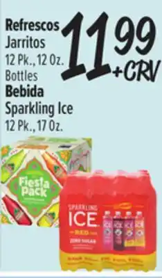 El Super Jarritos 12 Pk., 12 Oz. Bottles Sparkling Ice 12 Pk., 17 Oz offer