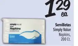El Super Napkins offer