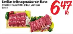 El Super Fresh Beef Flanken Ribs or Beef Short Ribs offer