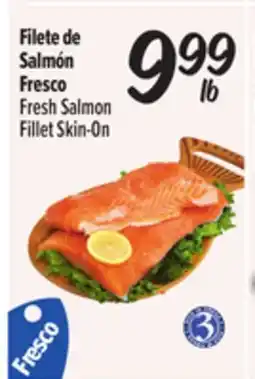 El Super Fresh Salmon Fillet Skin-On offer