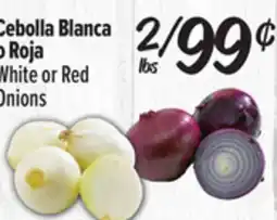El Super White or Red Onions offer