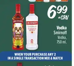 El Super Smirnoff Vodka offer