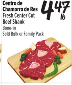 El Super Fresh Center Cut Beef Shank offer