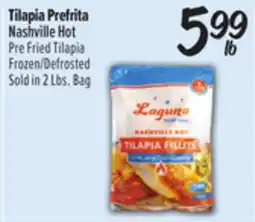 El Super Nashville Hot Pre Fried Tilapia offer